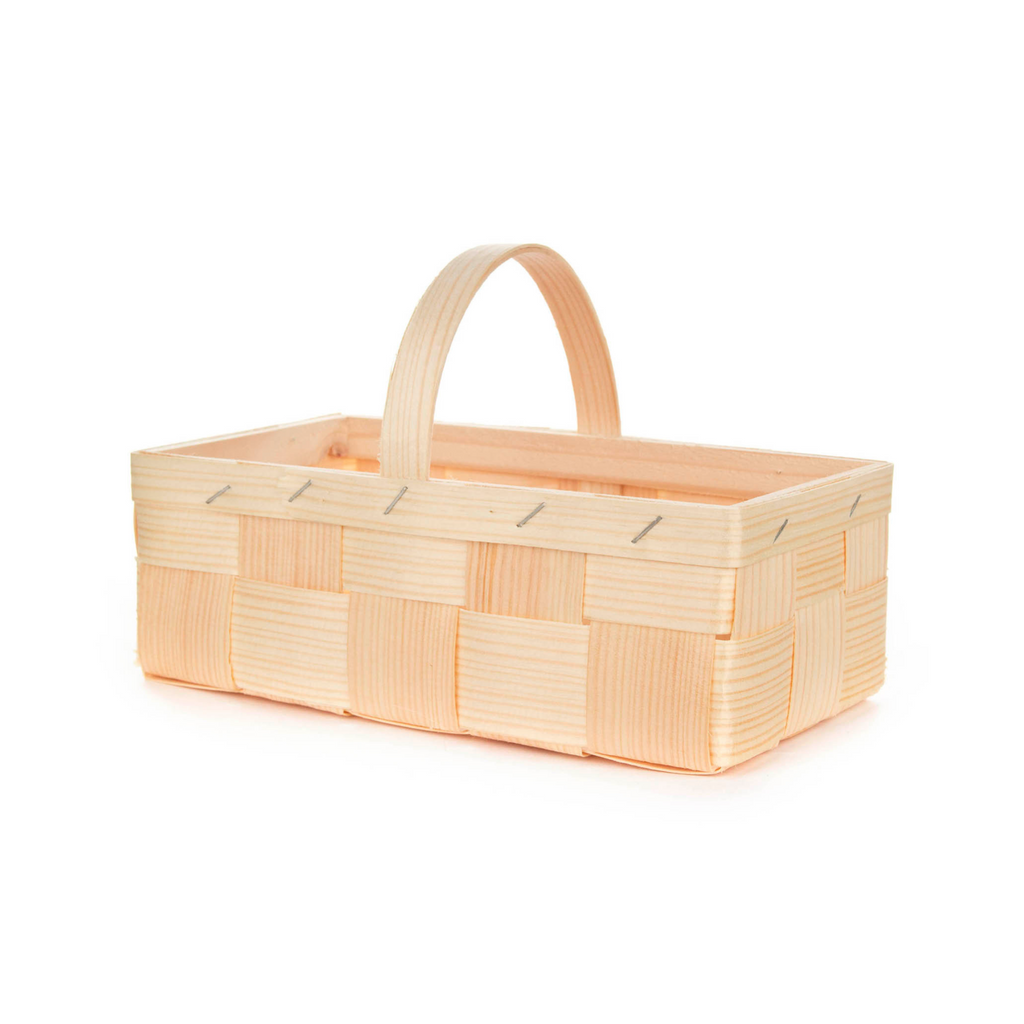 Woven Easter Basket · Natural Rectangle
