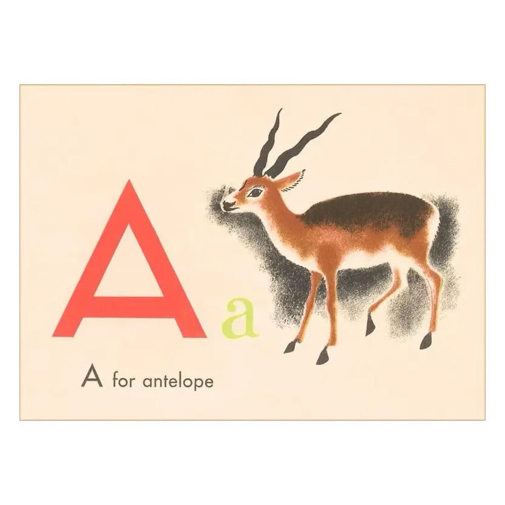 Vintage Alphabet Postcards · Multiple Letters