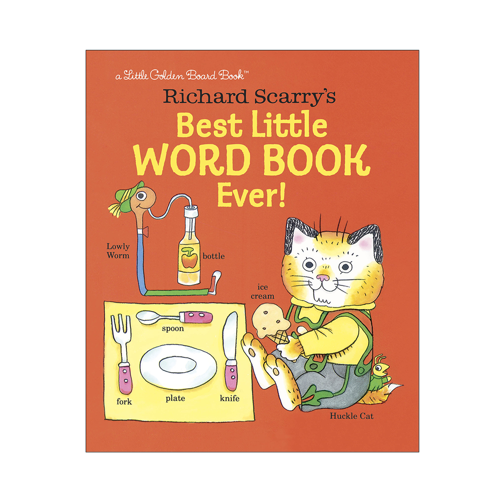 Richard Scarry's Best Little Word Book Ever! Board Book