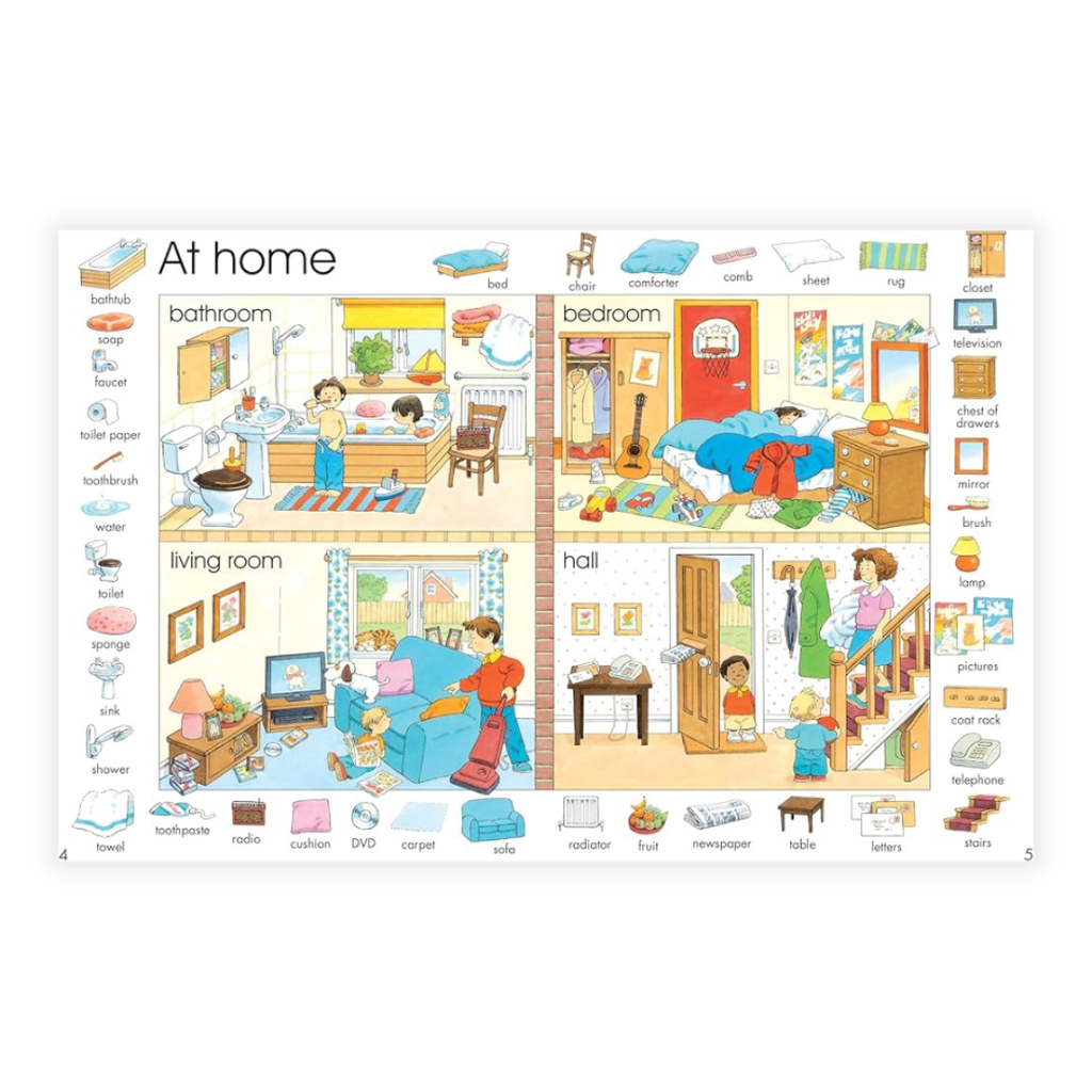 The Usborne First Thousand Words in English