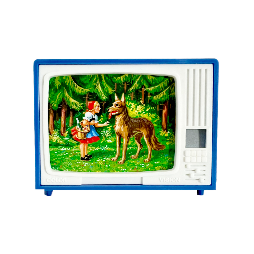 Mini Retro Television Reel Viewer Toy · Little Red Riding Hood in Multiple Colors