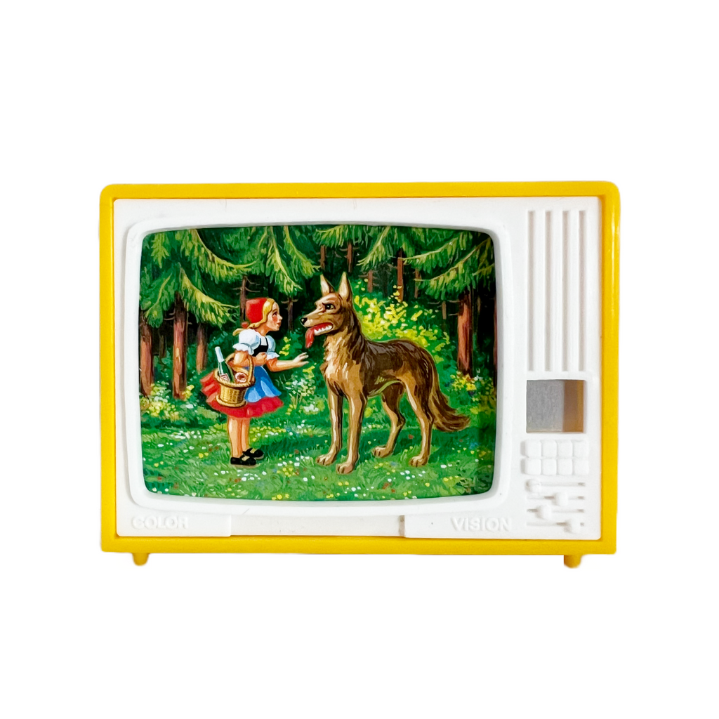 Mini Retro Television Reel Viewer Toy · Little Red Riding Hood in Multiple Colors