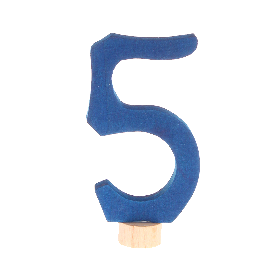 Grimm's Number 5 Figurine · Navy