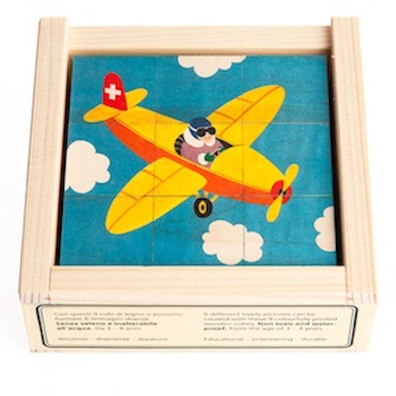 9 Piece Transportation Puzzle