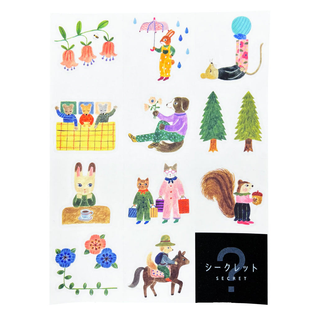 Aiko Fukawa Nature Sticker Sheet