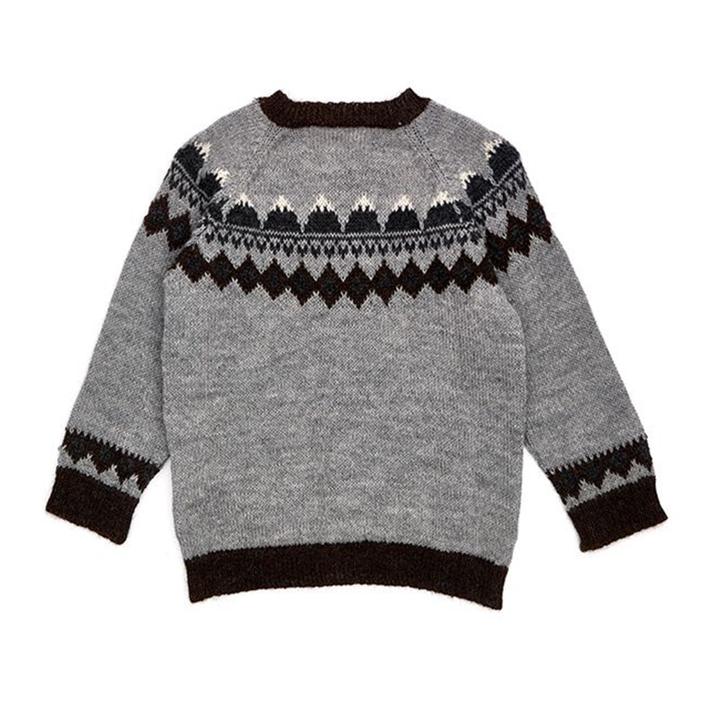 As We Grow Mountain Cardigan· Grey
