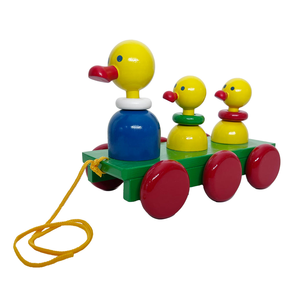 Bobbing Duck Family Pull Along Toy