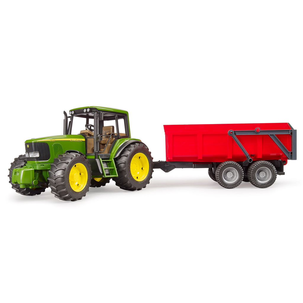 Bruder John Deere with Tipping Trailer