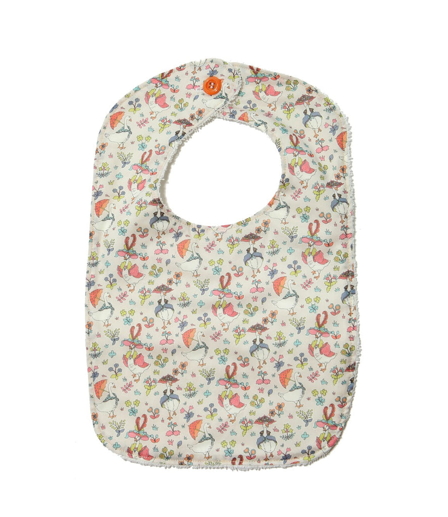 Acorn Liberty Print Bib · Goosey Gladrags