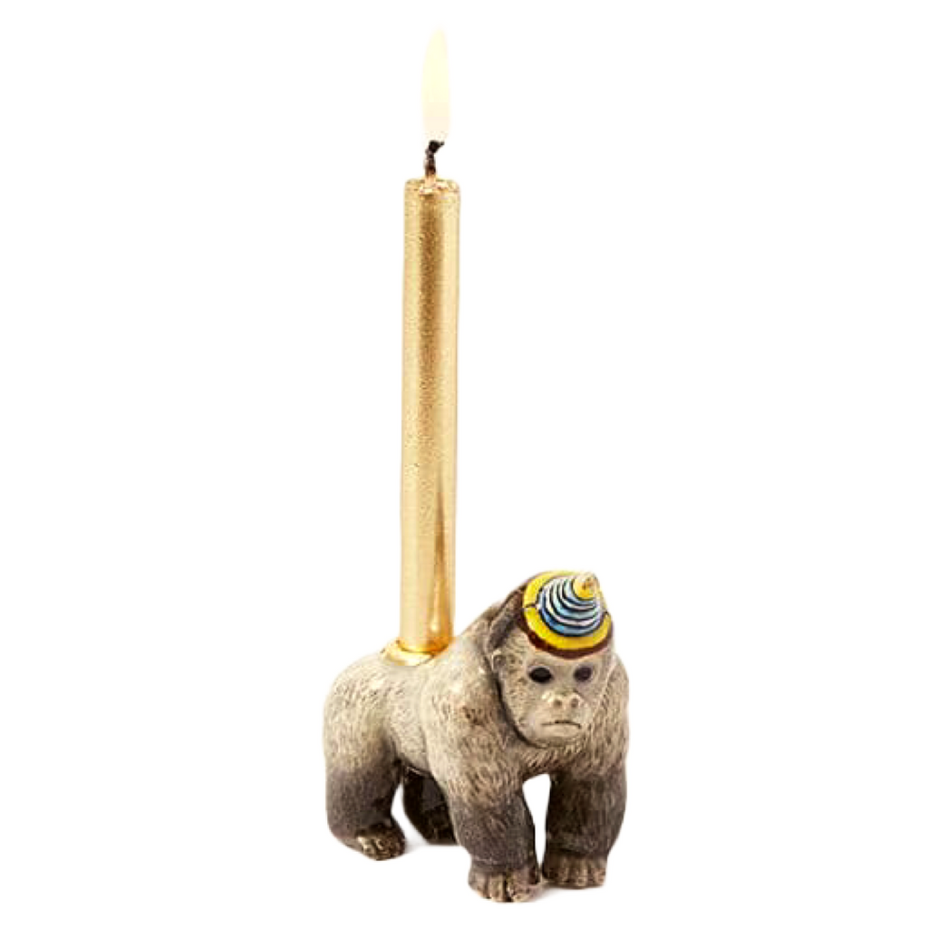 Camp Hollow Candleholder Cake Topper · Gorilla