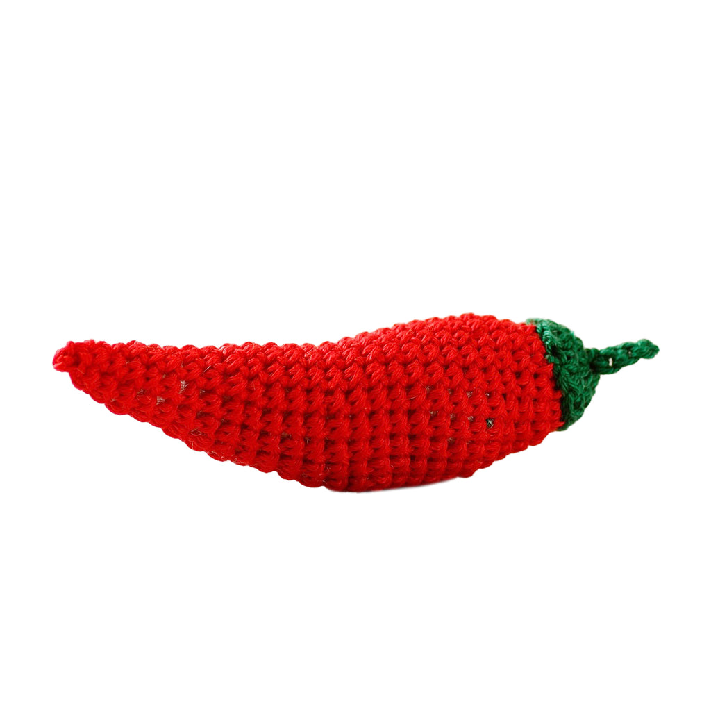 Crocheted Chili Pepper