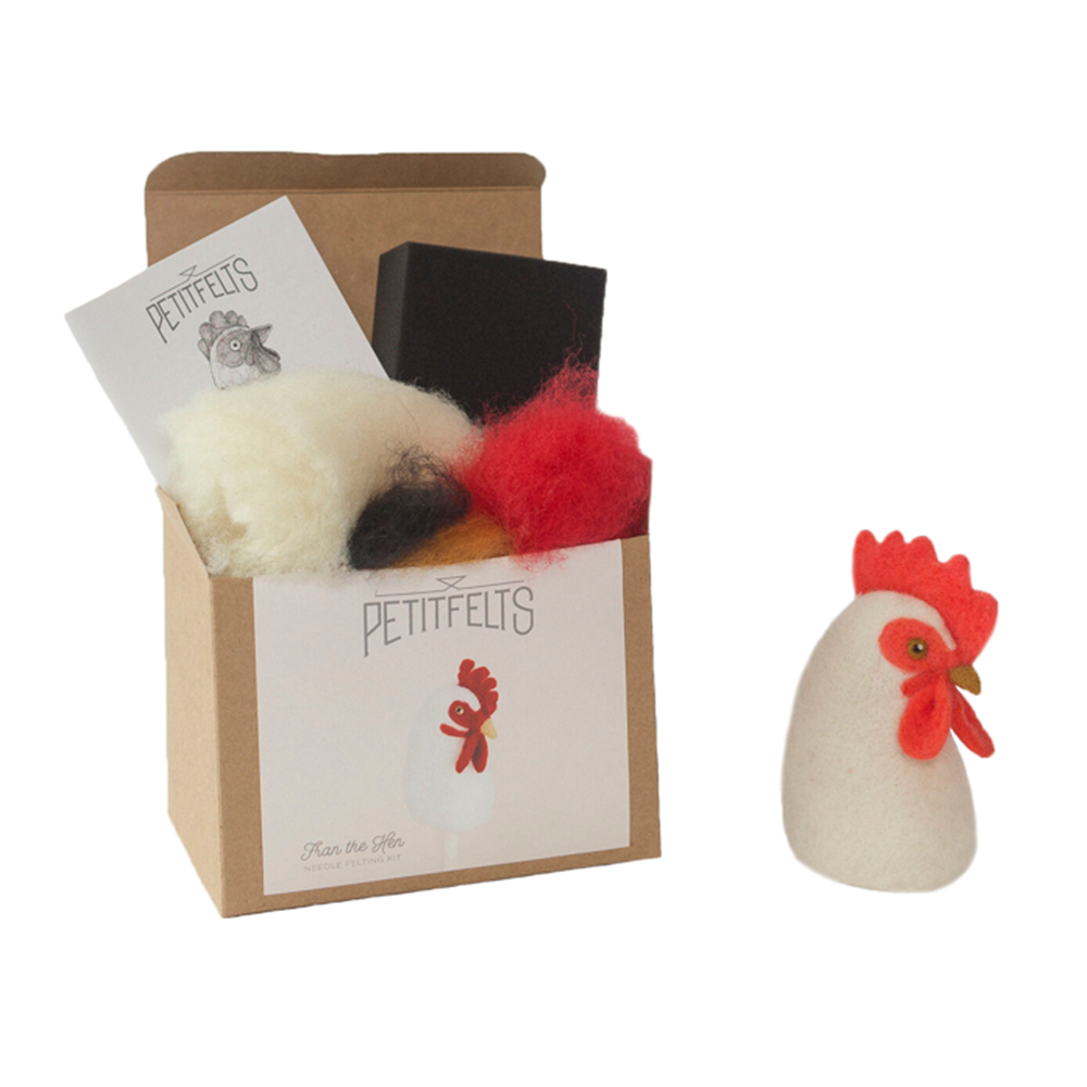 Petit Felts Needle Felting Kit · Hen