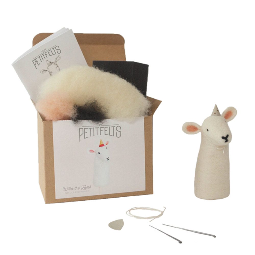 Petit Felts Needle Felting Kit · Lamb