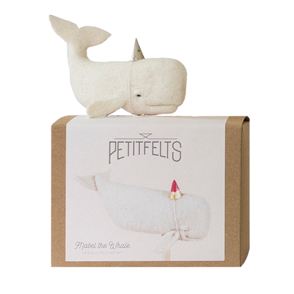 Petit Felts Needle Felting Kit · Whale