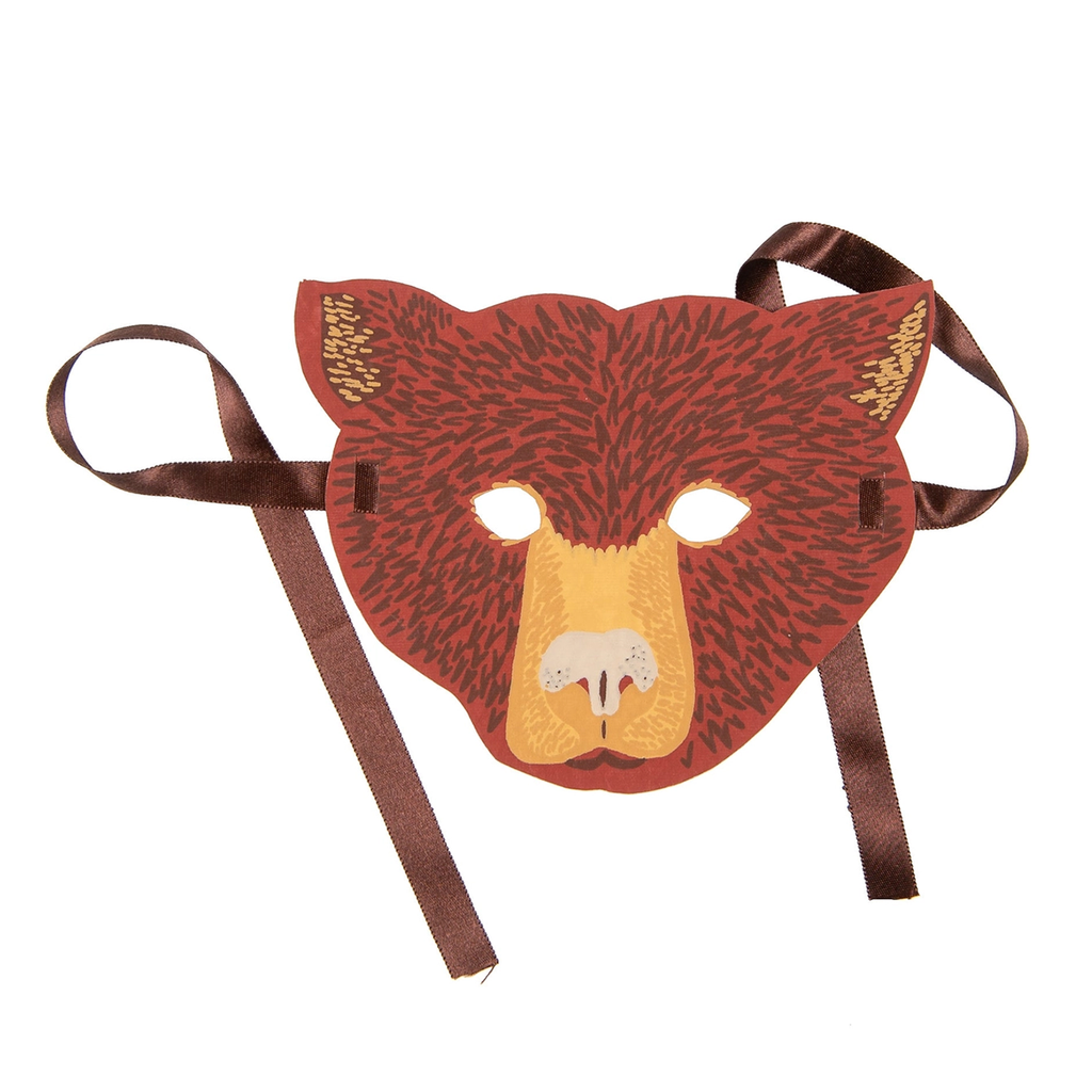 East End Press Mask Greeting Card · Bear