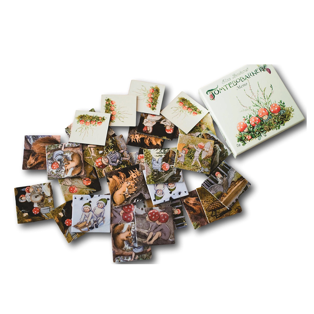 Elsa Beskow Children of the Forest Mini Memory Game