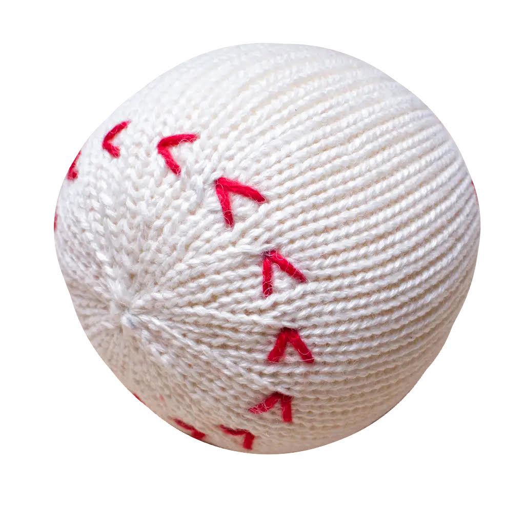 Estella Organic Baseball Rattle