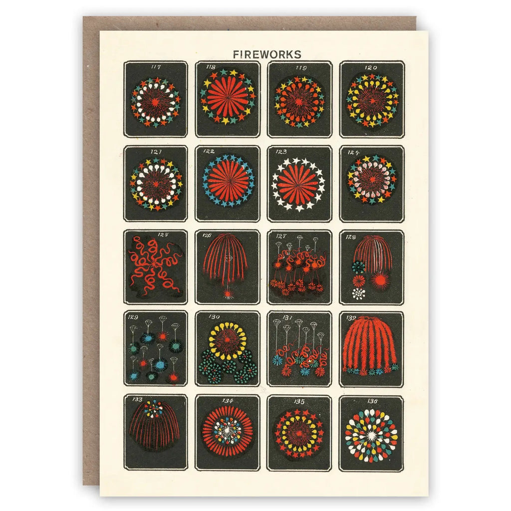 Fireworks Greeting Card