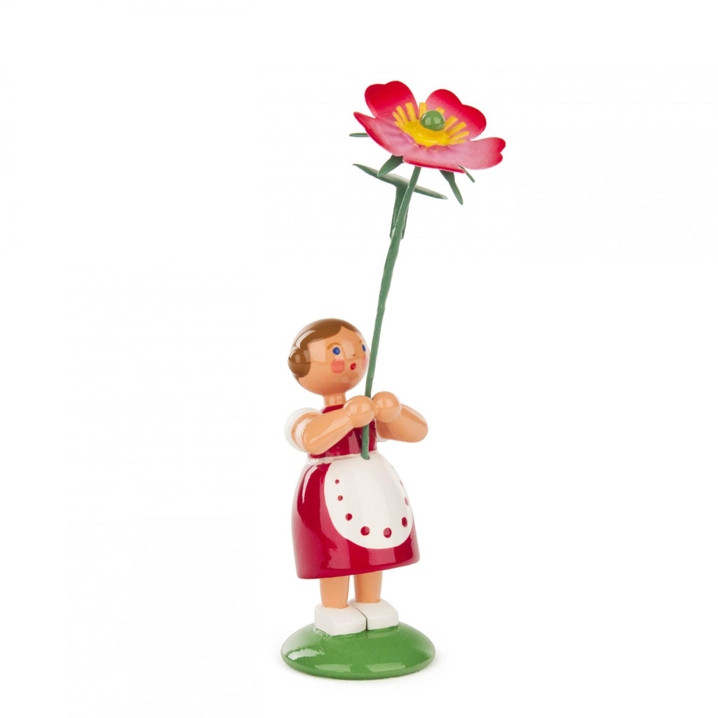 Flower Child Figurine · Rose