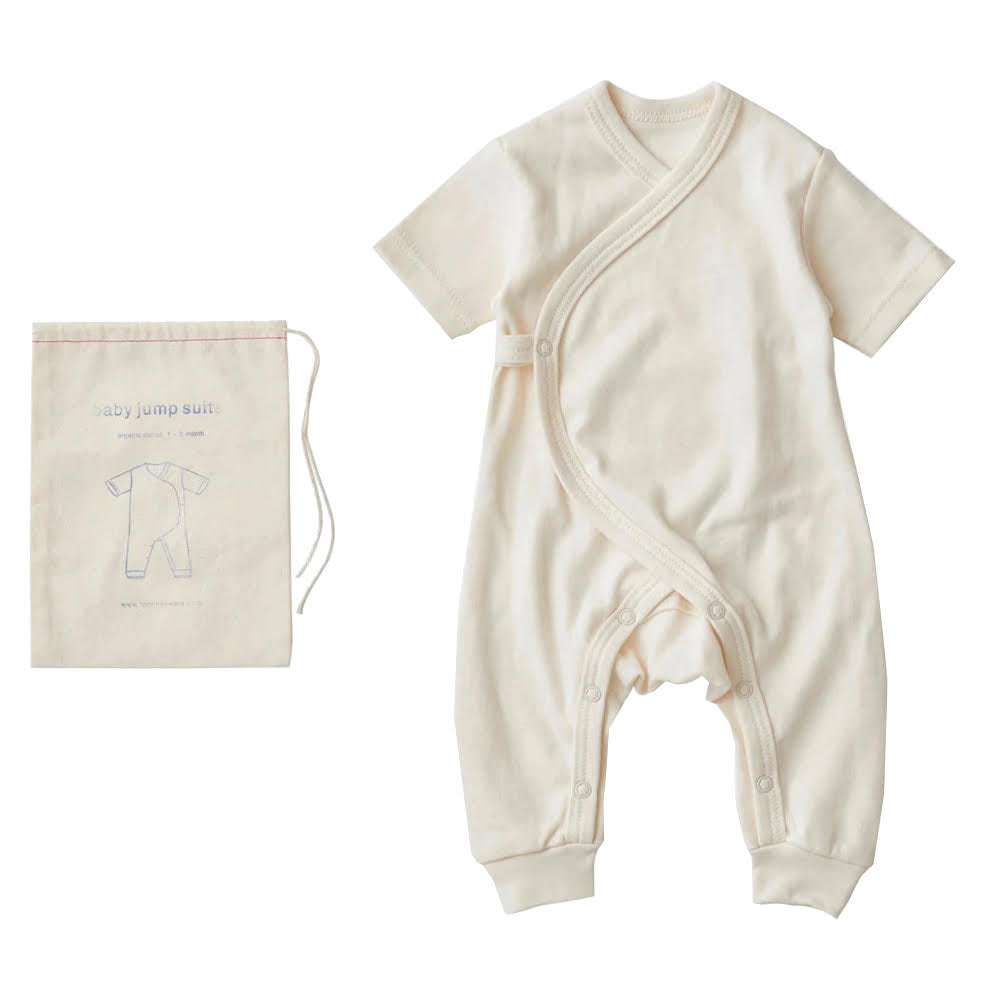 Fog Linen Organic Cotton Baby Jumpsuit