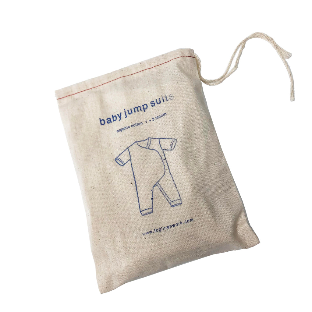 Fog Linen Organic Cotton Baby Jumpsuit