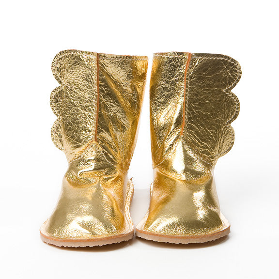 Gold 2025 wing boots