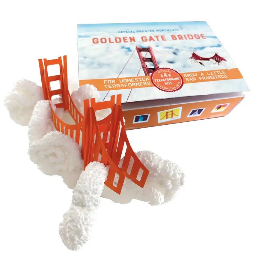 Golden Gate Bridge Crystal Growing Kit