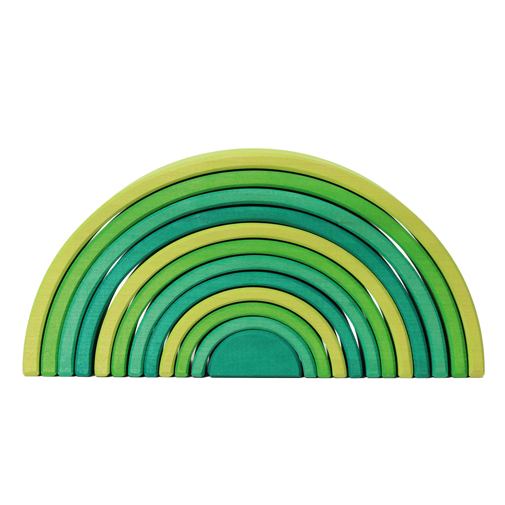 Grimm's Large Stacking Rainbow  · Meadow Green