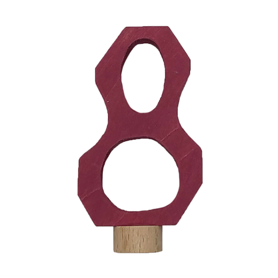 Grimm's Number 8 Figurine · Wine