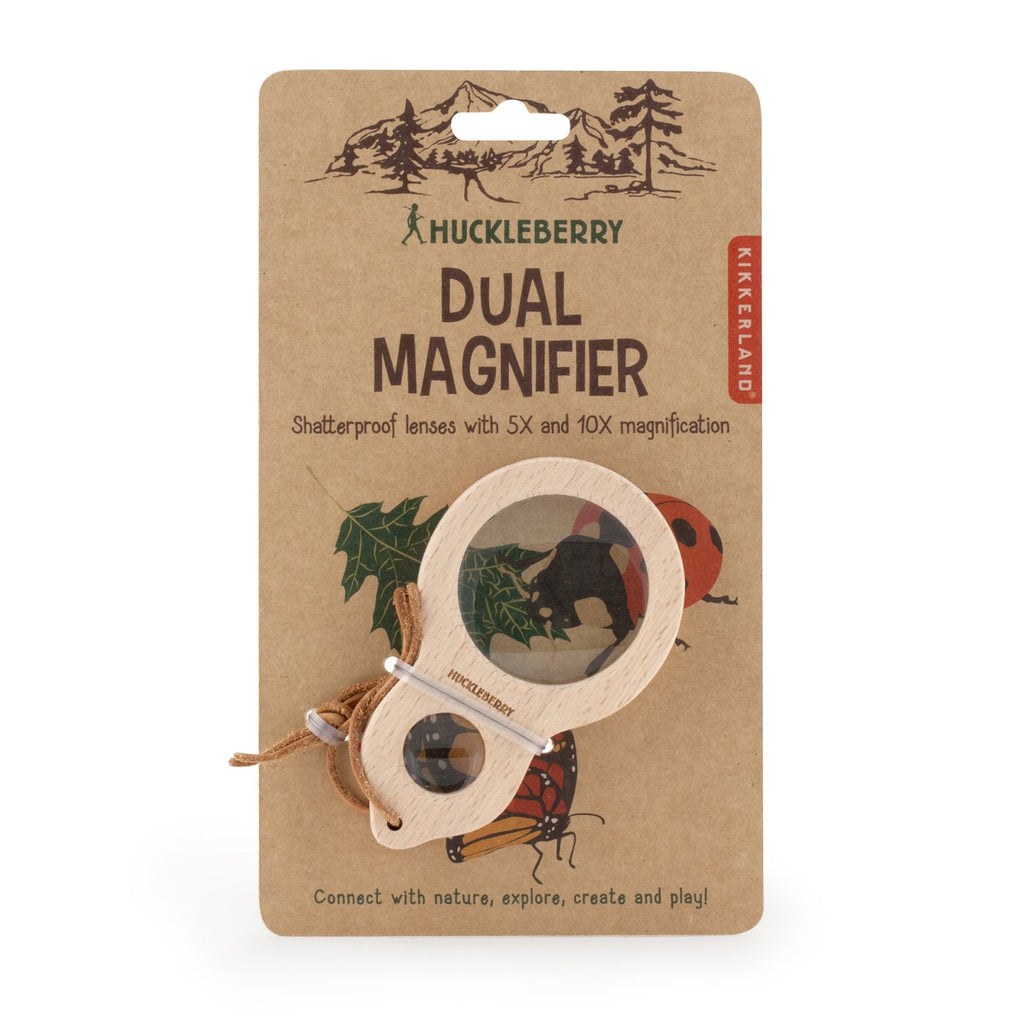 Kikkerland Huckleberry Dual Magnifier