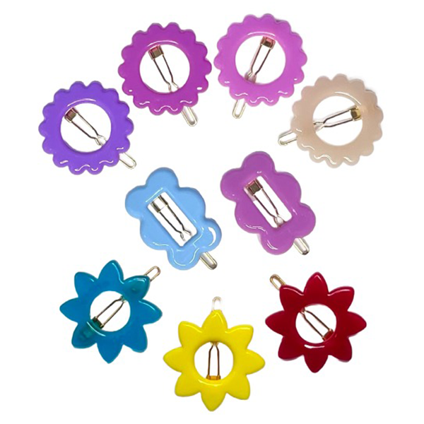 Kanel Denmark Flower Hair Clips · Multiple Styles