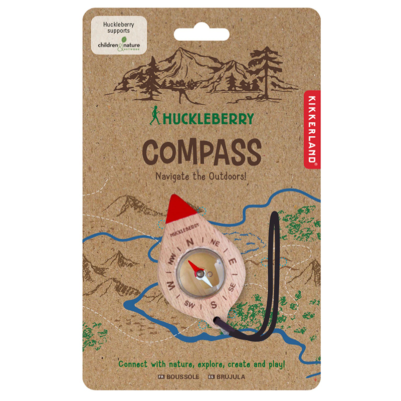 Kikkerland Huckleberry Compass