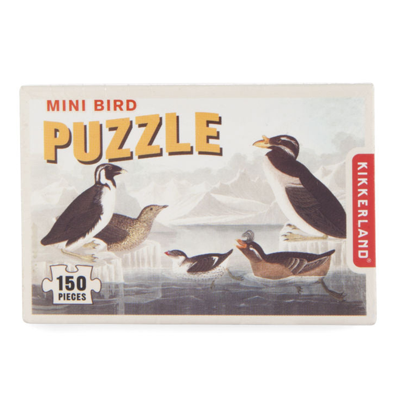 Kikkerland Mini Bird Puzzles · Assorted Styles