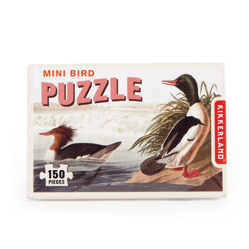 Kikkerland Mini Bird Puzzles · Assorted Styles