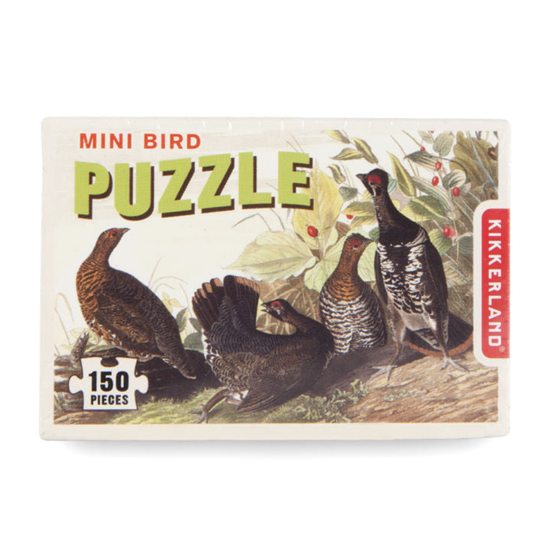 Kikkerland Mini Bird Puzzles · Assorted Styles