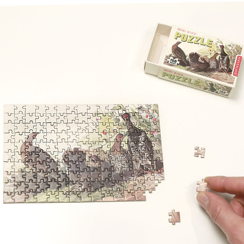 Kikkerland Mini Bird Puzzles · Assorted Styles