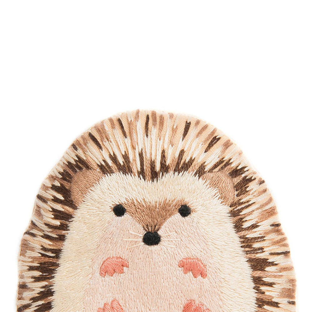 Kiriki Press DIY Embroidery Starter Kit with Tools  · Hedgehog