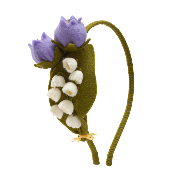 Felt Lily of the Valley Headband 