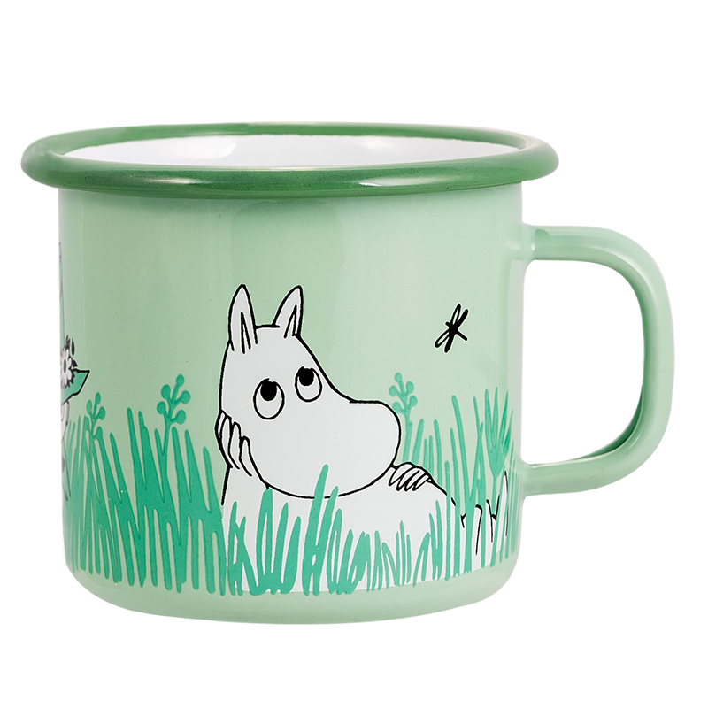 Moomin Mint Boys in the Garden Mug