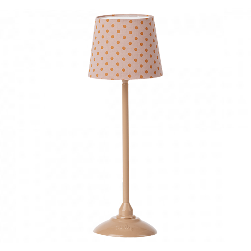 Maileg Mini Dark Powder Polka Dot Floor Lamp