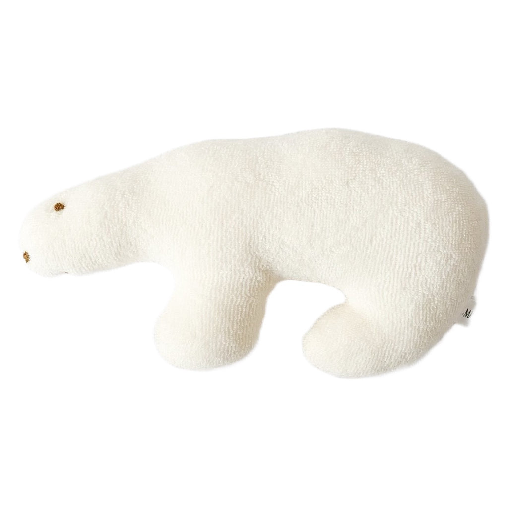 Makie Fleece Polar Bear Rattle