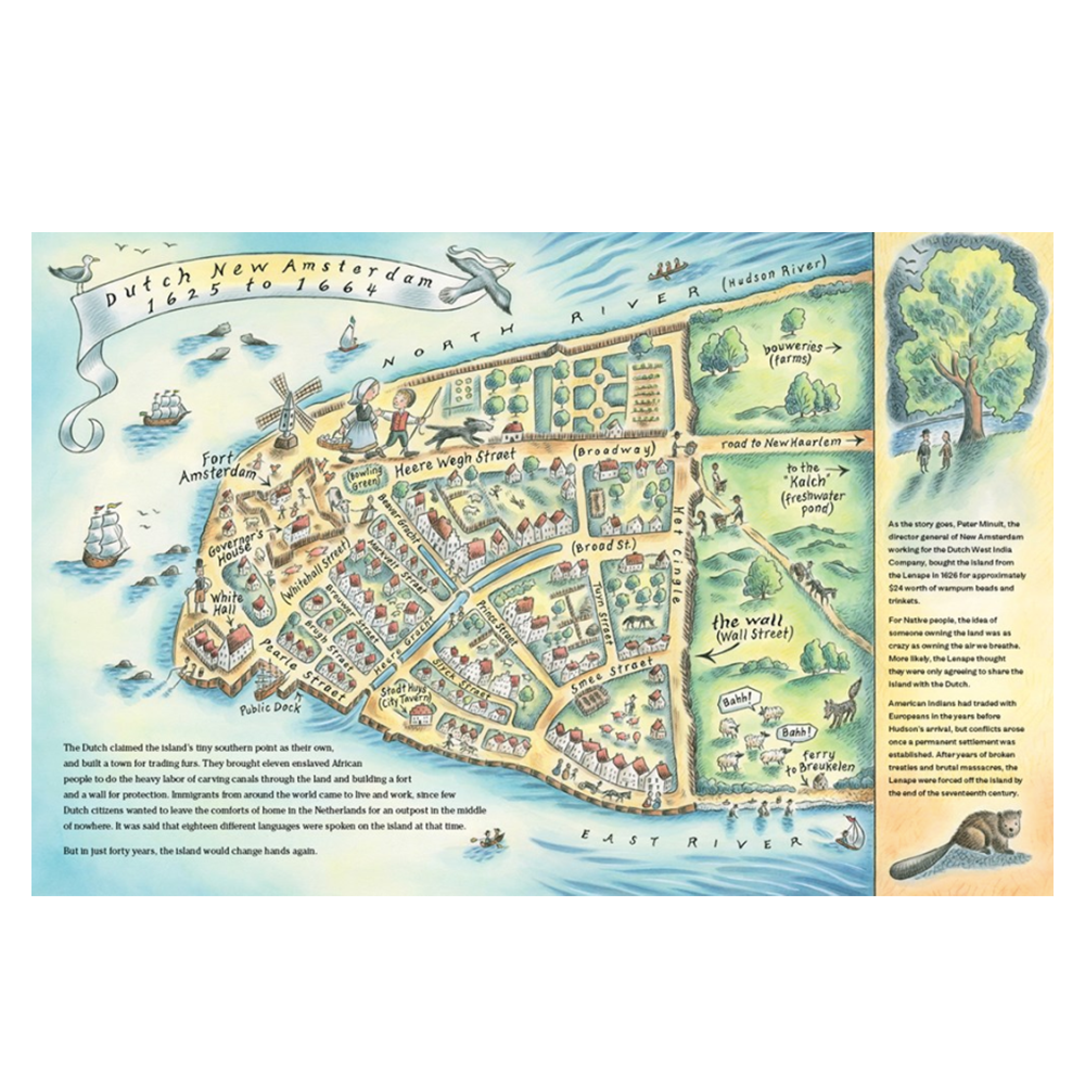 Manhattan: Mapping the Story of an Island by Jennifer Thermes