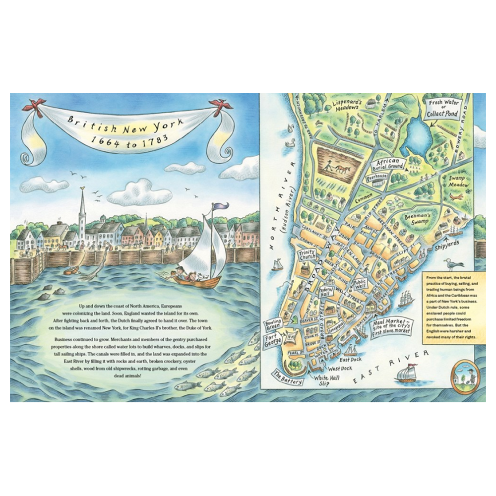 Manhattan: Mapping the Story of an Island by Jennifer Thermes