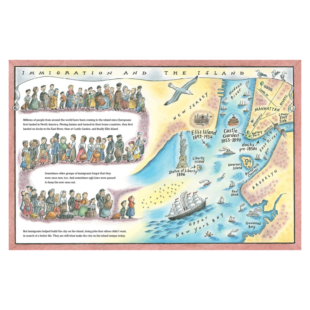 Manhattan: Mapping the Story of an Island by Jennifer Thermes