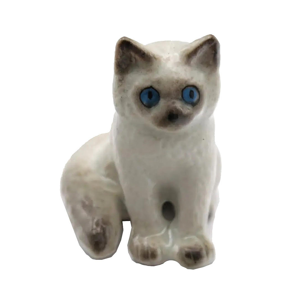Miniature Porcelain Figurine · Ragdoll Kitten