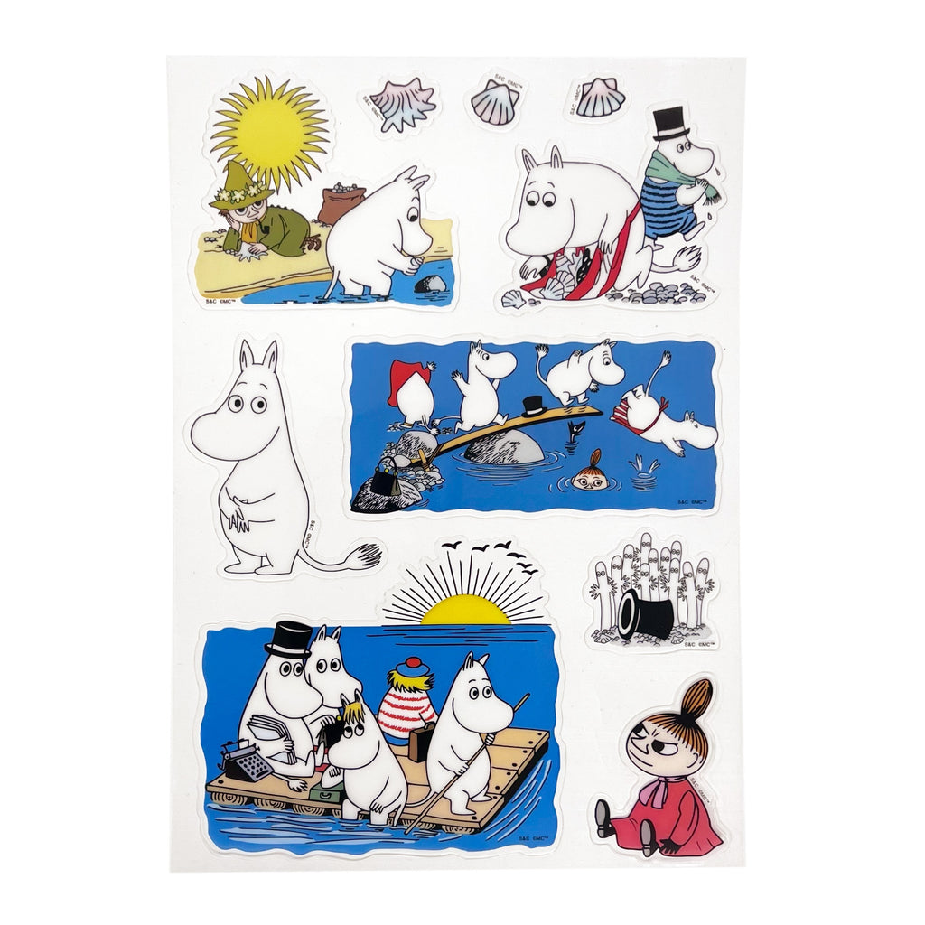 Moomin Seaside Sticker Sheet