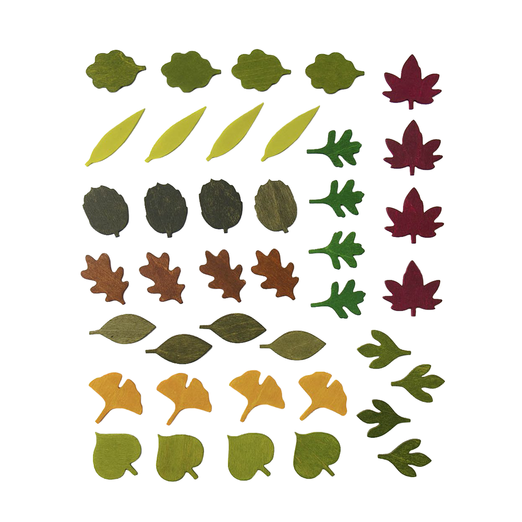 Moon Picnic Woodland Leaves Set