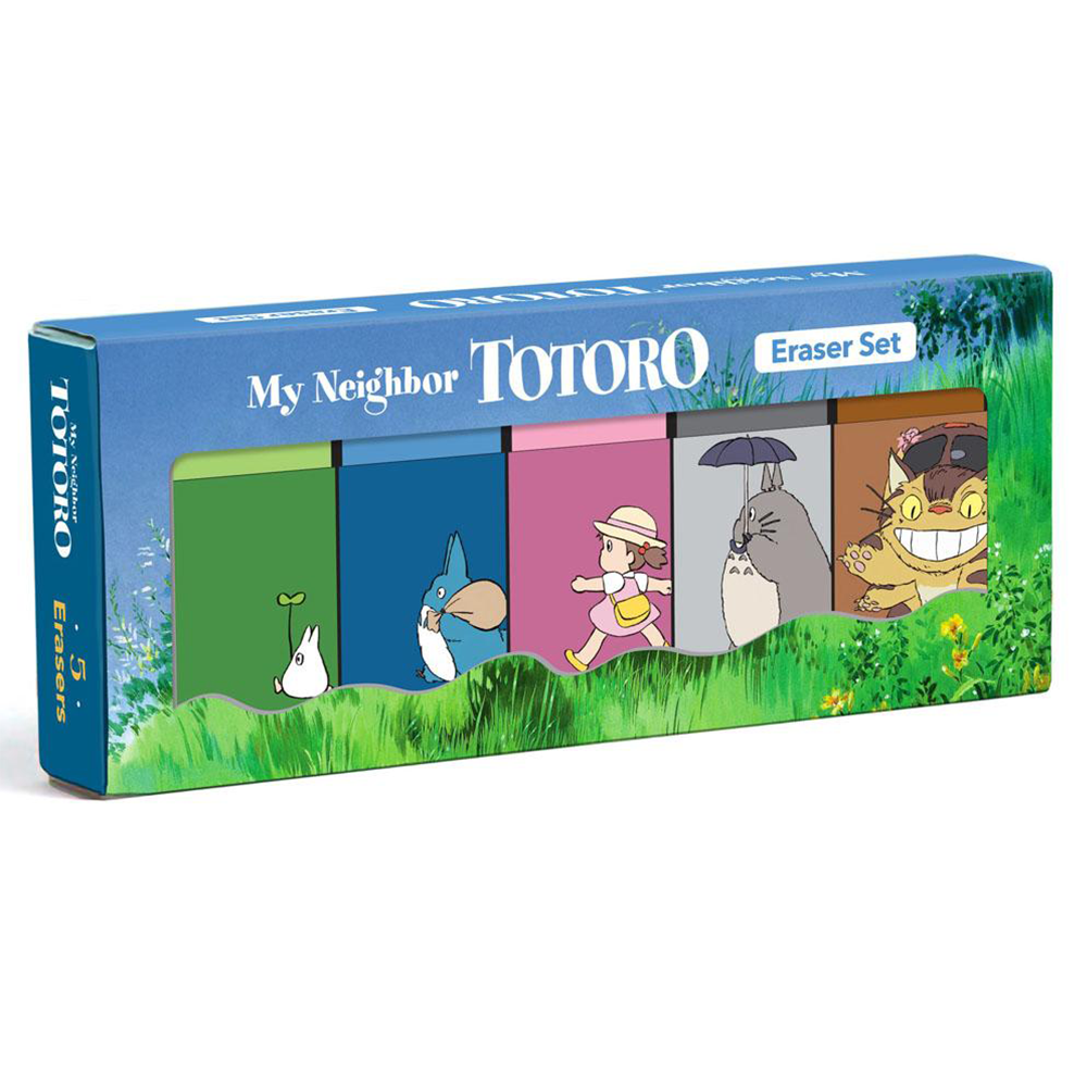 My Neighbor Totoro 5 Piece Eraser Set