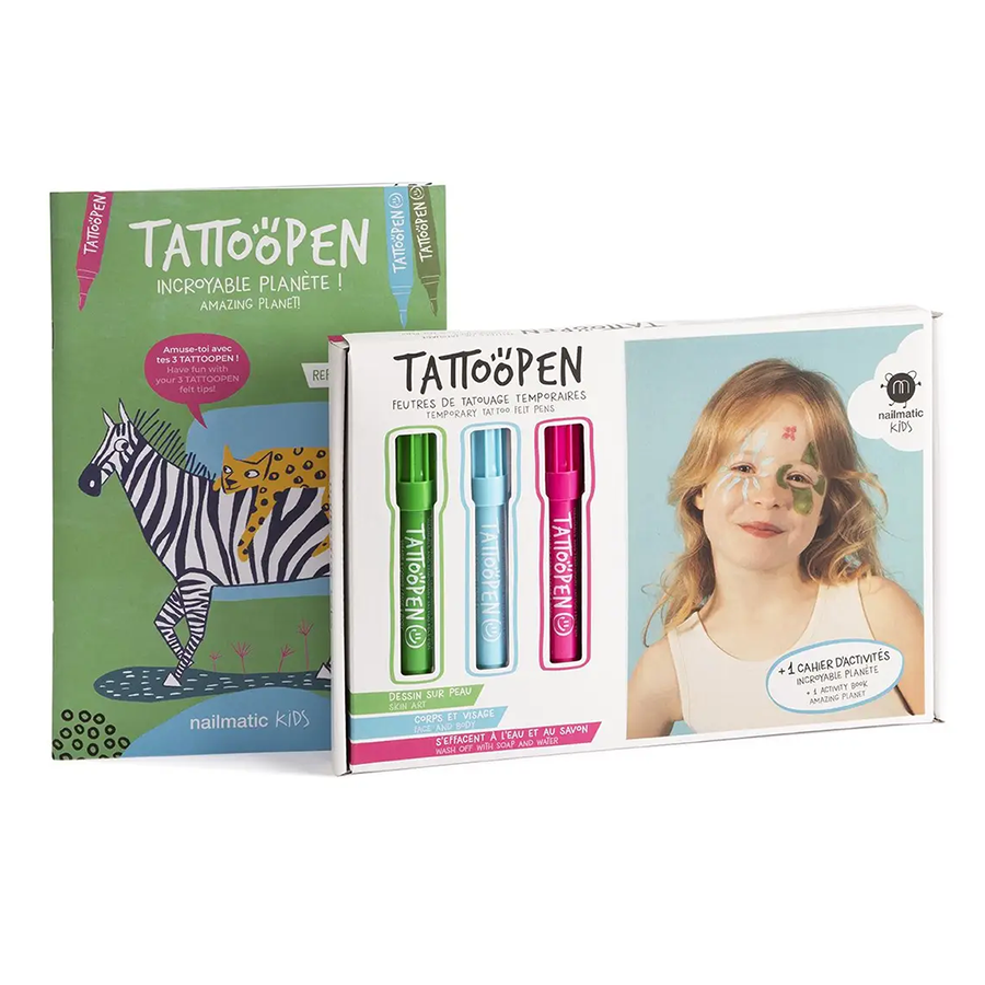 Nailmatic Tattoo Pen Set · Planet