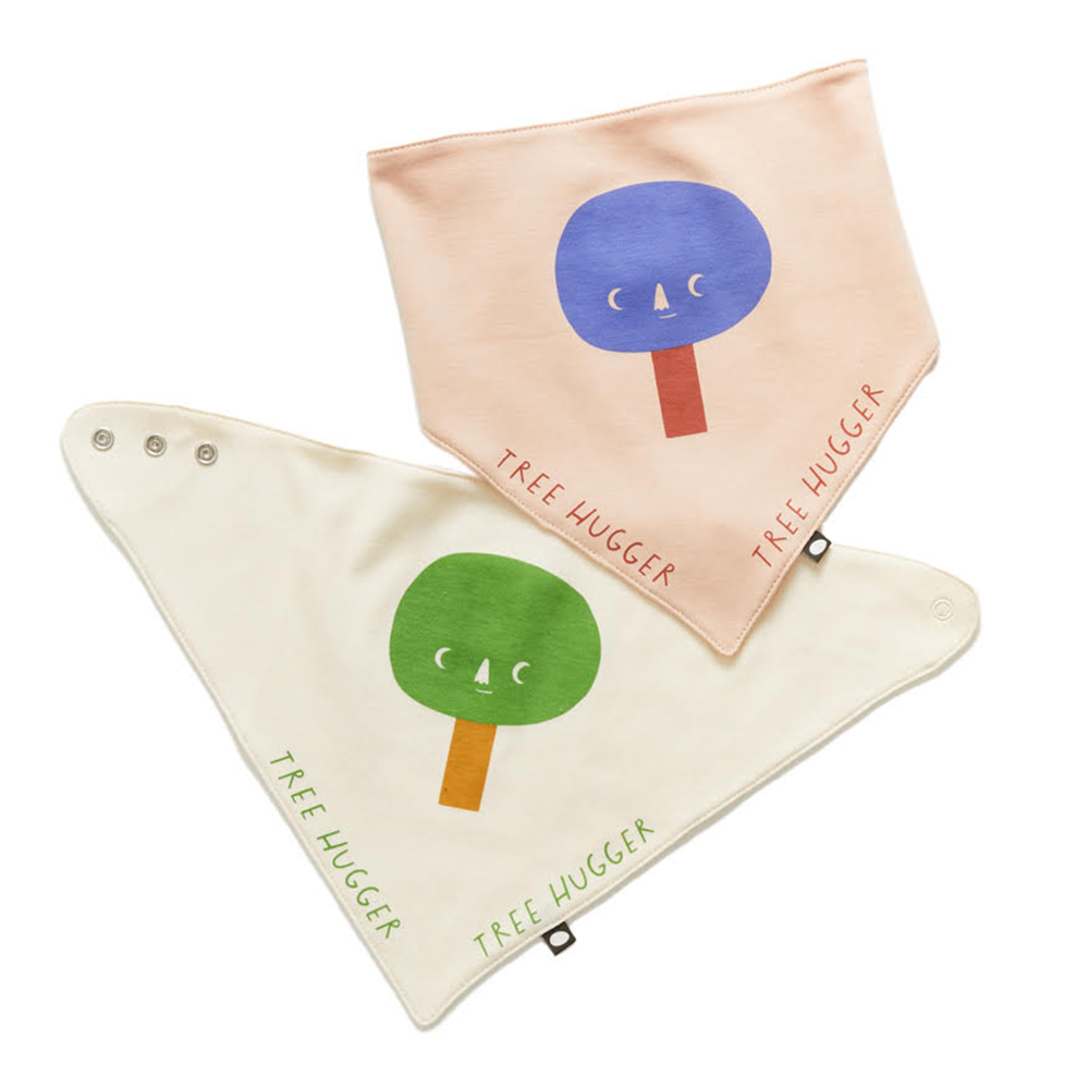 Oeuf Tree Hugger Bibs · Assorted Colors